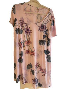 SOMA Cool Nights Sleep Shirt Size Large Floral Haven NEW W/TAGS